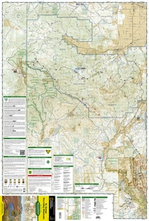 National Geographic St. George Pine Valley Mountains Topographic Map 2