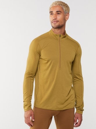 REI Co-op Merino 185 Long-Sleeve Half-Zip Base Layer Top - Men's 1