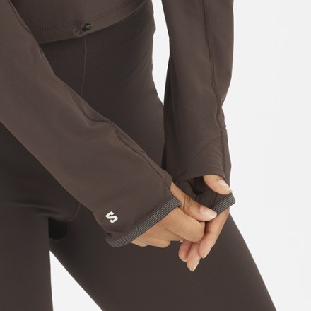 Salomon Sense Aero Hybrid Cropped Pullover - Women's 6