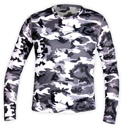 Hot Chillys Originals Print Base Layer Crew - Kids' 0