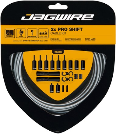 Jagwire 2x Pro Shift Cable Kit - SRAM/Shimano