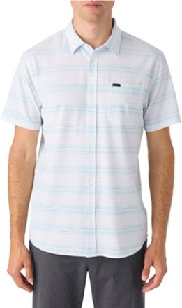 O'Neill TRVLR UPF Traverse Stripe Standard Shirt - Men's 0