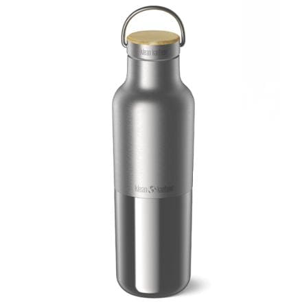 Klean Kanteen Rise Reflect Vacuum Water Bottle with Bamboo Cap - 20 fl. oz. 0