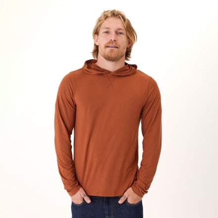 Threads 4 Thought Performance Luxe Tee Hoodie - Men's 0