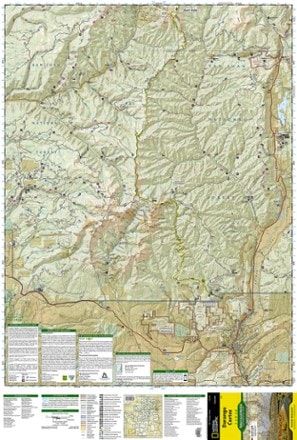 National Geographic Durango/Cortez Trail Map 2