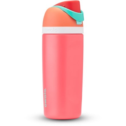 Owala FreeSip Kids' Insulated Stainless-Steel Water Bottle with Locking Push-Button Lid - 16 fl. oz. 0