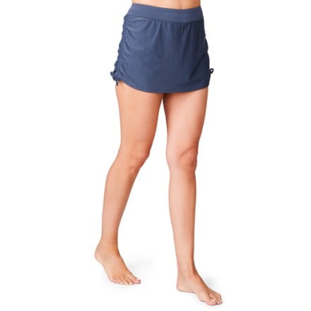 Free Country Side Shirred Swim Skirt 1