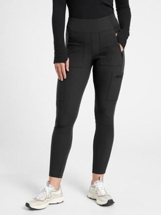 Athleta Quest Hybrid Tight Legging Black (0) 