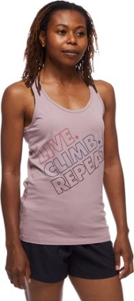 Black Diamond Live.Climb.Repeat. Tank Top - Women's 1