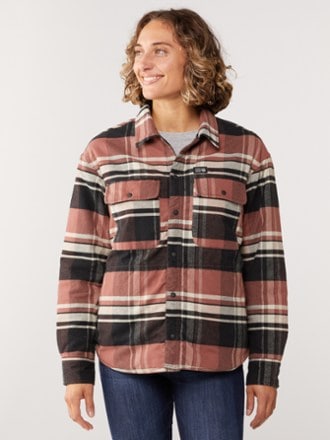 Mountain Hardwear Dolores Insulated Flannel Shacket - Women's 1