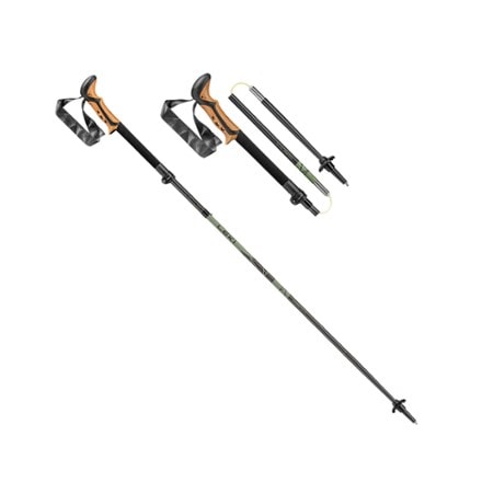 Leki Khumbu FX TA Compact Trekking Poles - Pair 0