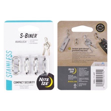 Nite Ize S-Biner NanoLock - Package of 4 5