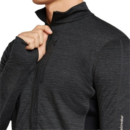 Icebreaker Merino Blend 200 RealFleece Descender Long-Sleeve Half-Zip Jacket - Men's 3