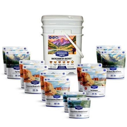 Backpacker's Pantry Combo Meal Bucket - 24 Servings 0