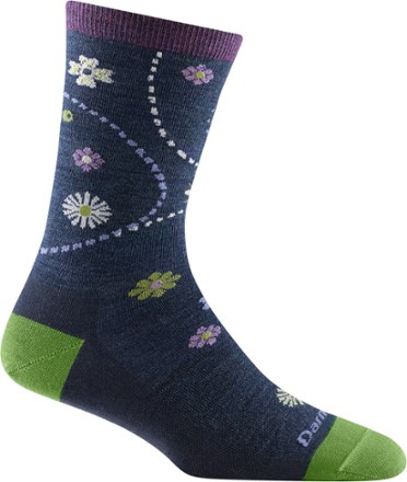 Darn Tough Garden Crew Socks- Women's 0