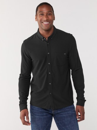 Vuori Ace Button-Down Long-Sleeve Shirt - Men's 1