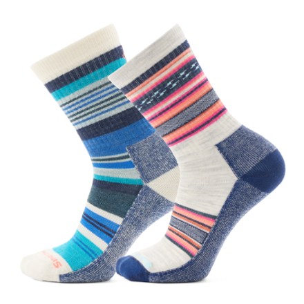 Smartwool Everyday Light Cushion Crew Socks - Women's - 2 Pairs 0