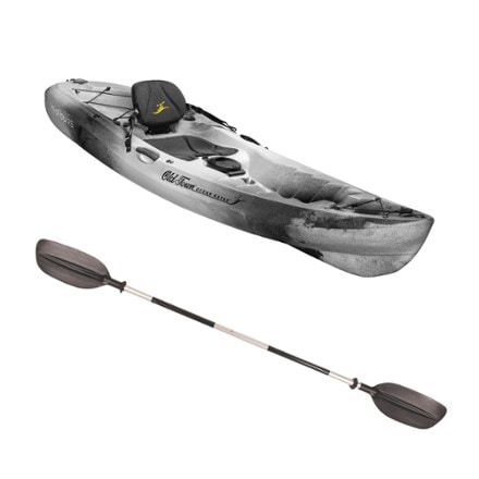 Old Town Ocean Kayak Malibu 9.5 Sit-On-Top Kayak with Paddle 0