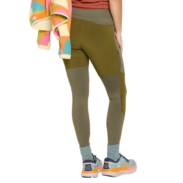 On Body Image of color Olive Stripe