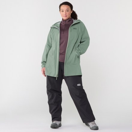 REI Co-op XeroCloud 3L Long Rain Jacket - Women's 6