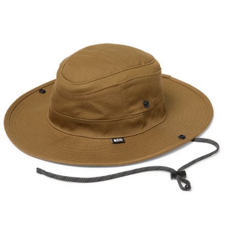 REI Co-op Vented Trailsmith Hat Detachable chin strap