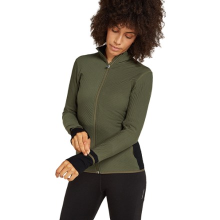 Icebreaker Women's Descender Long-Sleeve Zip Jacket