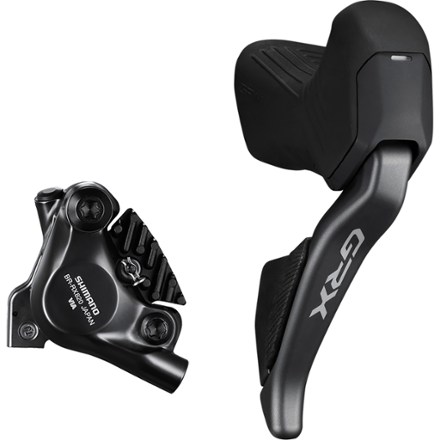 Shimano GRX RX825 Di2 Dual Control Rear Shift/Brake Lever and GRX BR-R820 Disc Brake Caliper 0