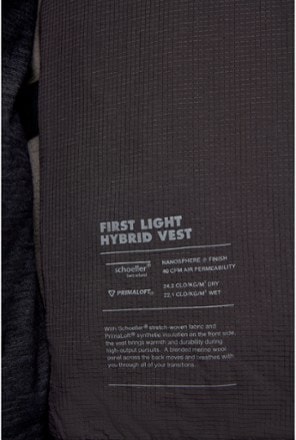 Black Diamond First Light Hybrid Vest - Men's 7