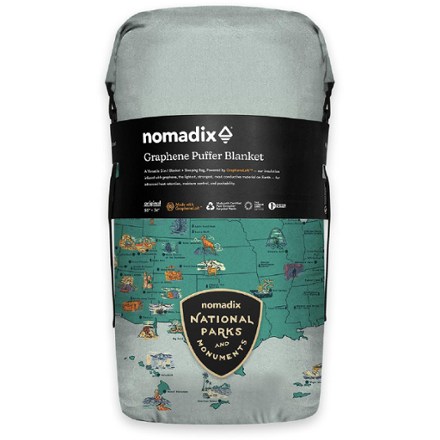 Nomadix Graphene Puffer Blanket 1
