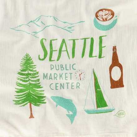 Claudia Pearson Seattle Tea Towel 2