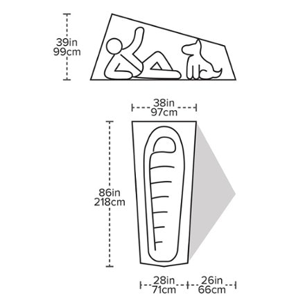 Big Agnes Tiger Wall UL1 Solution-Dyed Tent 5