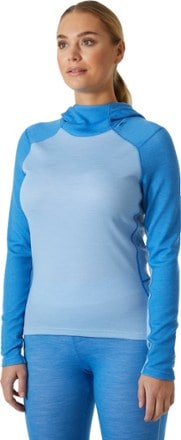 Helly Hansen LIFA Merino Midweight 2-In-1 Base Layer Hoodie - Women's 1