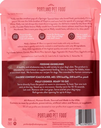 Portland Pet Food Company Homestyle Dog Meal Pouch 1