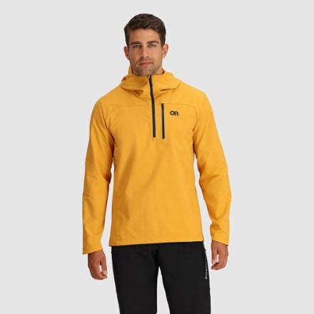 Outdoor Research Freewheel Half-Zip Bike Hoodie - Men's 1