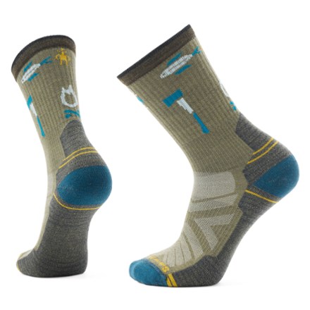 Smartwool Hike Light Cushion Camp Gear Crew Socks - Men's 0