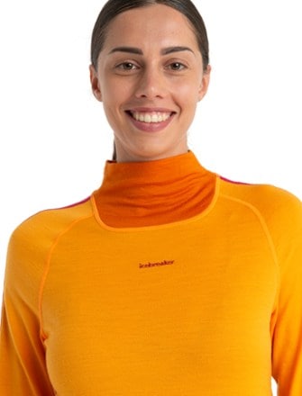 Icebreaker Merino 200 Sonebula Long-Sleeve High-Neck Base Layer Top - Women's 4