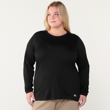 REI Co-op Merino 185 Long-Sleeve Base Layer Top - Women's Plus Sizes 1