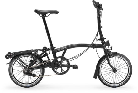 Brompton C Line Explore Folding Bike with Rack - Mid 0