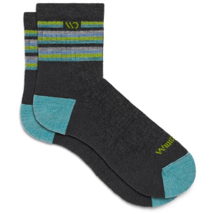 Wide Open Multi Stripe Cushioned Micro Crew Socks - Women's 3