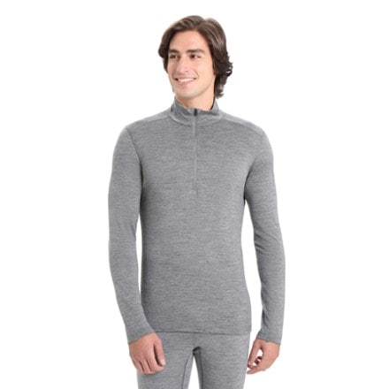 Icebreaker Merino 200 Oasis Long-Sleeve Half-Zip Thermal Base Layer Top - Men's 0