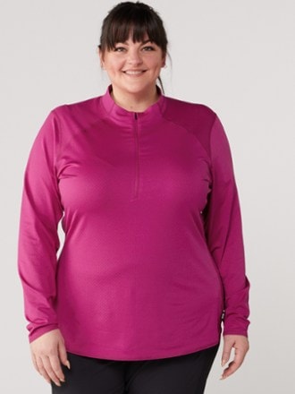 REI Co-op Lightweight Base Layer Half-Zip Top - Women's Plus Sizes 1