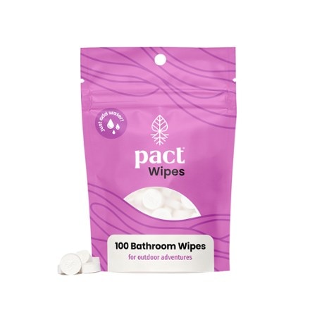 PACT Outdoors Bathroom Wipes - Package of 100 0