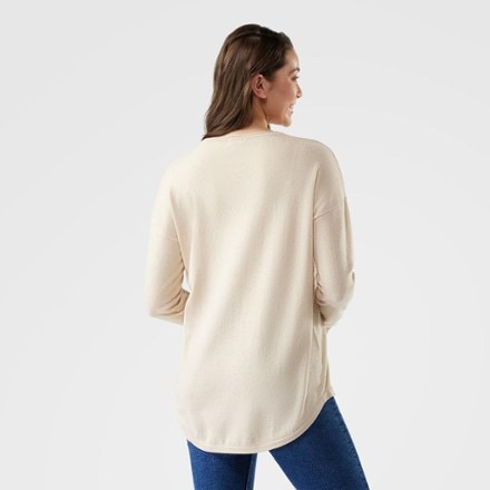 Smartwool Shadow Pine Colorblock Crew Sweater - Women's 1