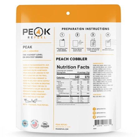 PEAK REFUEL Outdoor Meals Box - 14 Servings 10