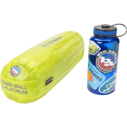 Big Agnes Tiger Wall Platinum 3 Tent Water bottle not included