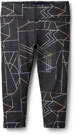 printed capri pants