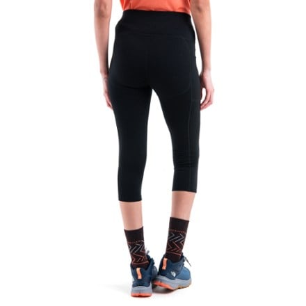 Icebreaker Fastray II 20" High-Rise 3/4 Base Layer Tights - Women's 2