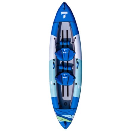 TAHE Breeze LP+ 2 Inflatable Kayak with Paddles 2