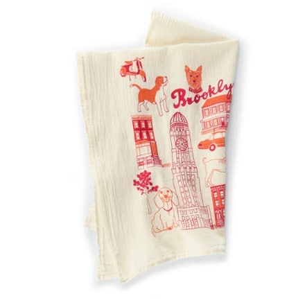 Claudia Pearson Brooklyn Dogs Tea Towel 2