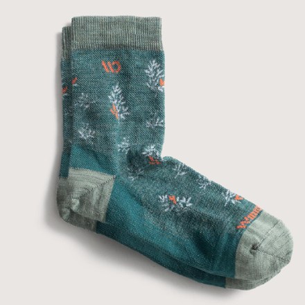 Wide Open Foliage Lightweight Micro Crew Socks - Women's 3